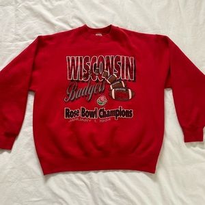 Vintage Wisconsin Badgers Rose Bowl Champions 1994 Sweatshirt
